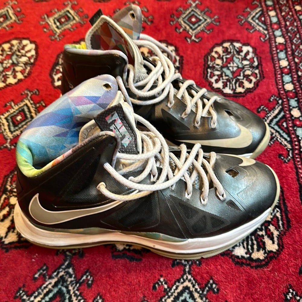 Nike Lebron X10 Flywire 541100-004 Prism 2012 /Size 9 US/ Great Condition